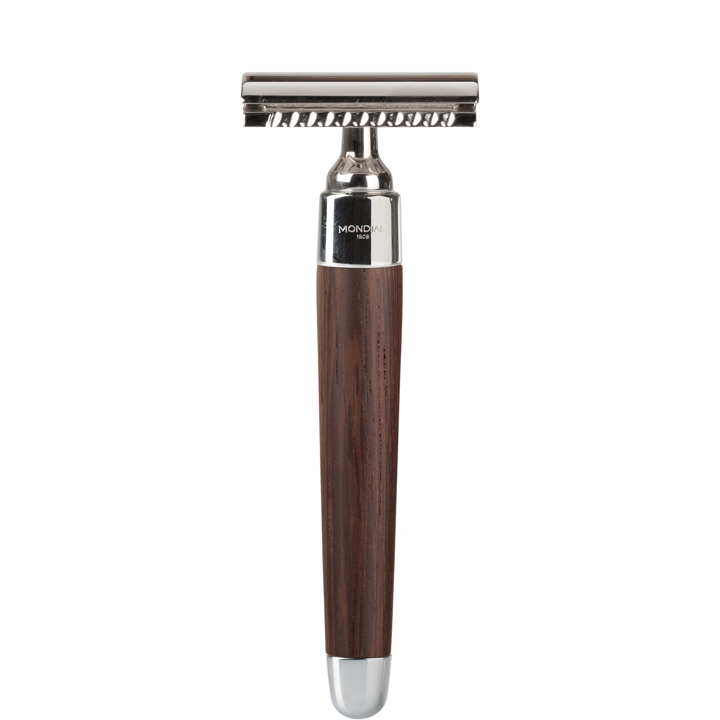 Sphaera Scheerset Safety Razor - Silvertip Dashaar- Wengé